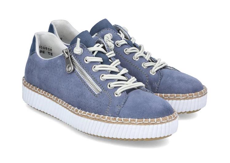 Rieker M2940 lightblue/jeans/bleu