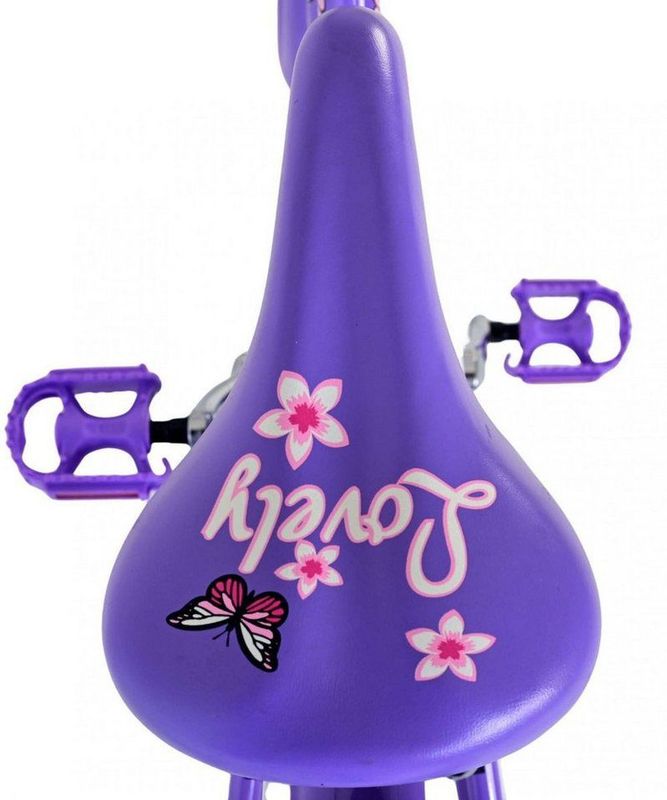 Volare - Lovely - Kinderfiets - Paars - Metaal - 7 Versnellingen
