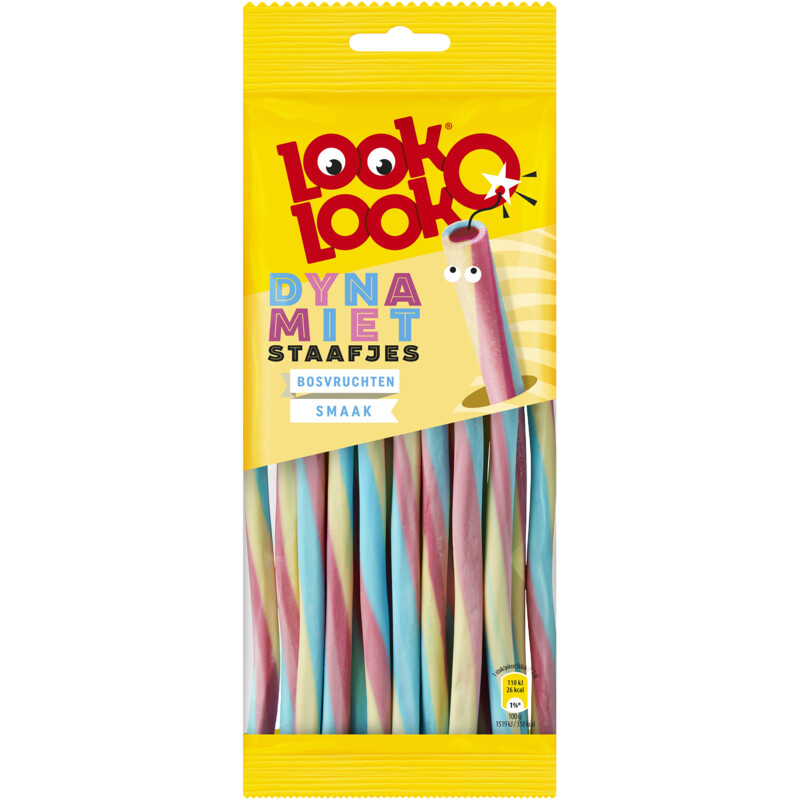 Look-O-Look Dynamietstaafjes bosvruchten smaak