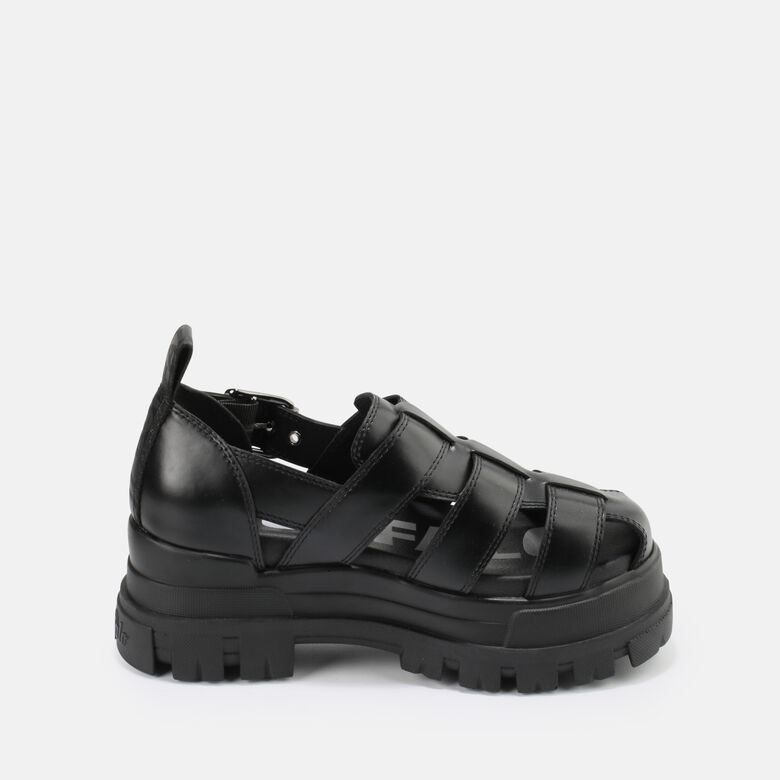 Aspha FSH sandales véganes, noir