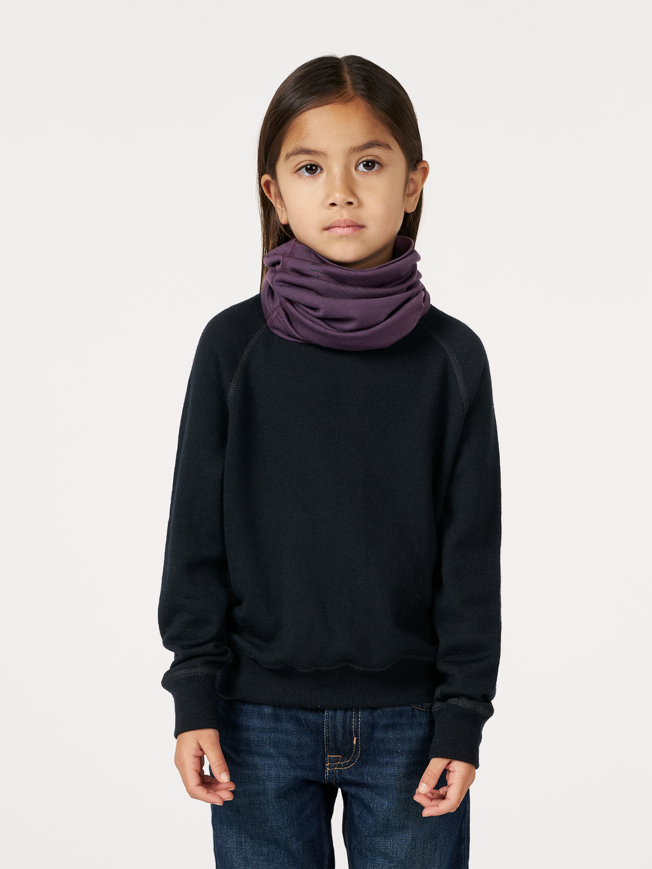 Colsjaal van merinowol voor kinderen
