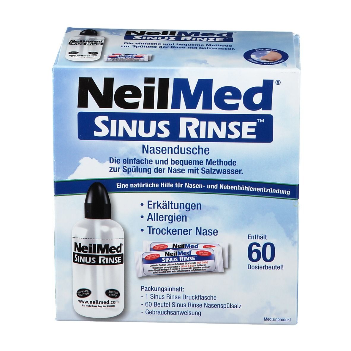 NEILMED Sinus Rinse Nasendusche + Spülsalz