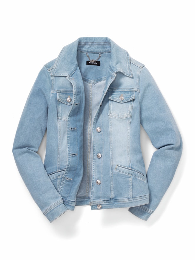 Powerstretch-Jeansjacke
