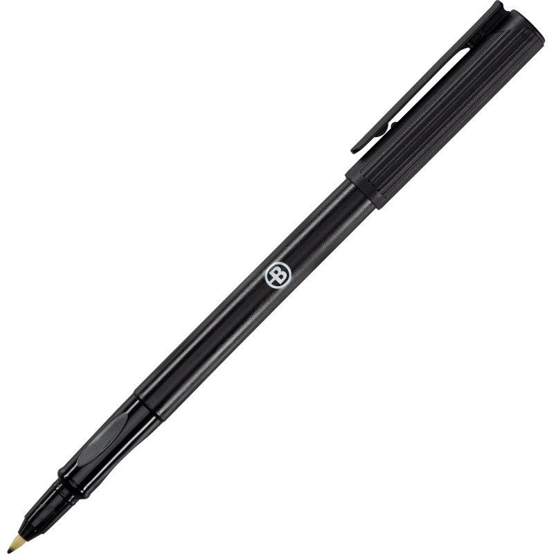 Marqueur permanent Bruneau pointe ogive 0,4 noir