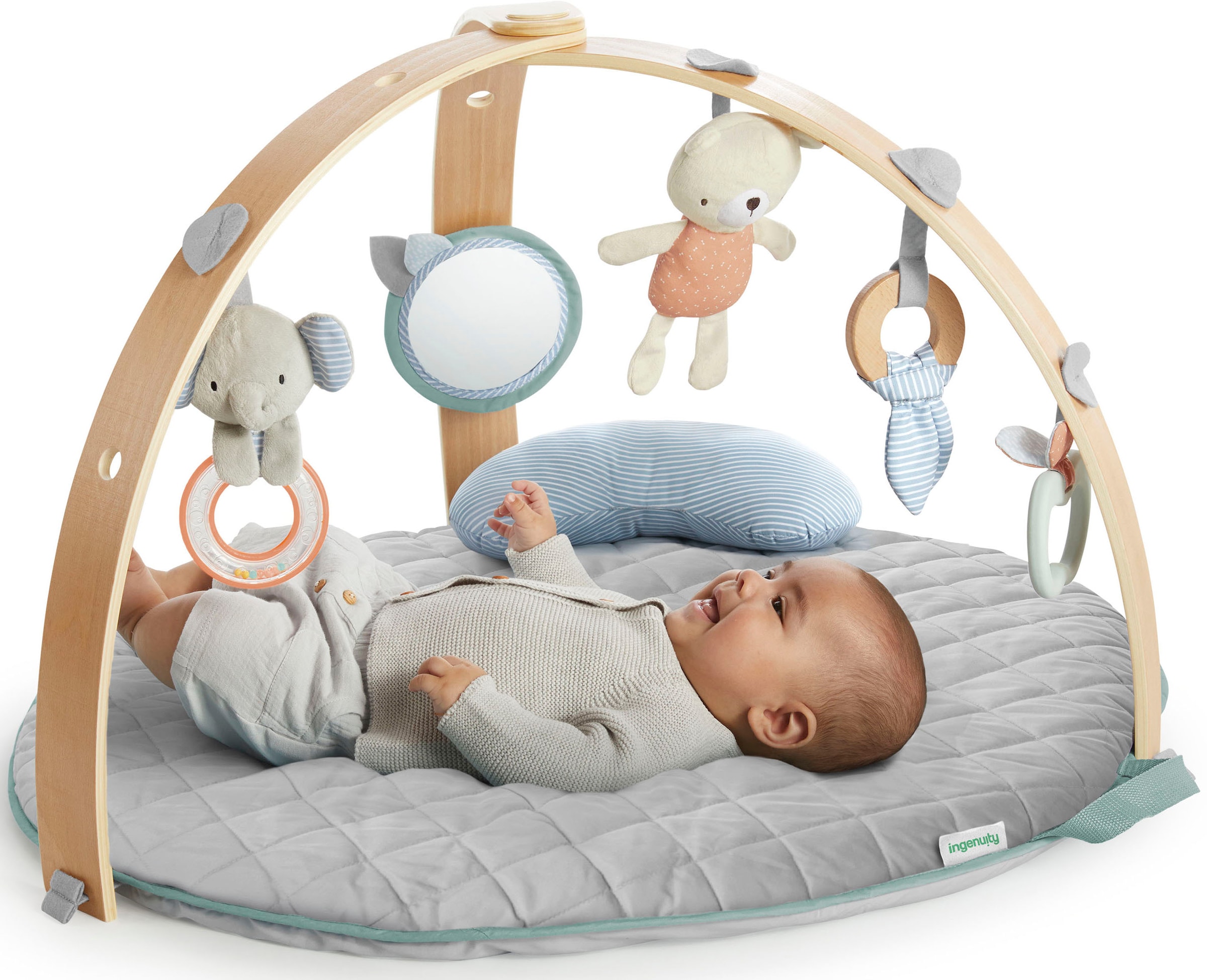ingenuity Spielbogen »Spieldecke Cozy Spot™ Loamy« aus Holz