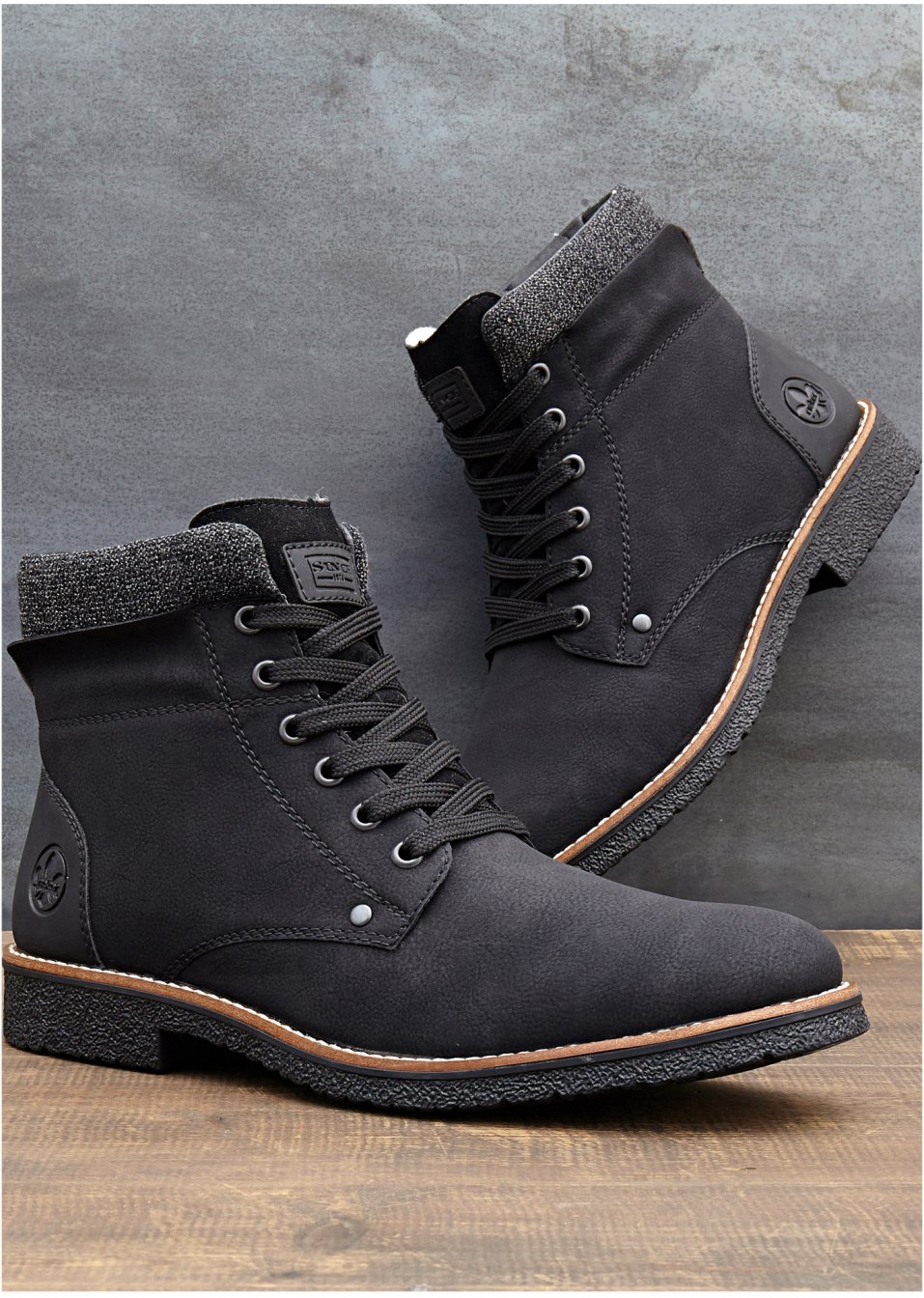 Boots à lacets Rieker