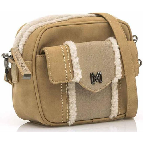 Maria Mare - Bandolera -SAGE color camel borreguito Otros