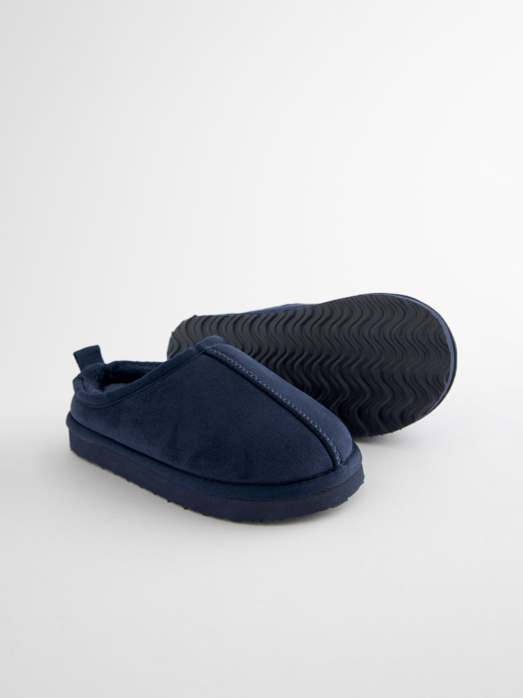 Donkerblauw - Gemakkelijke pantoffelmuiltjes