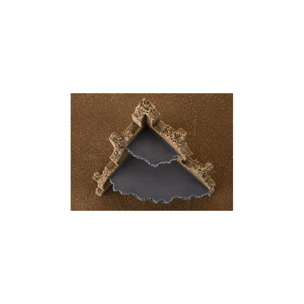 Battlefield in a Box: Sandstone - Medium Corner