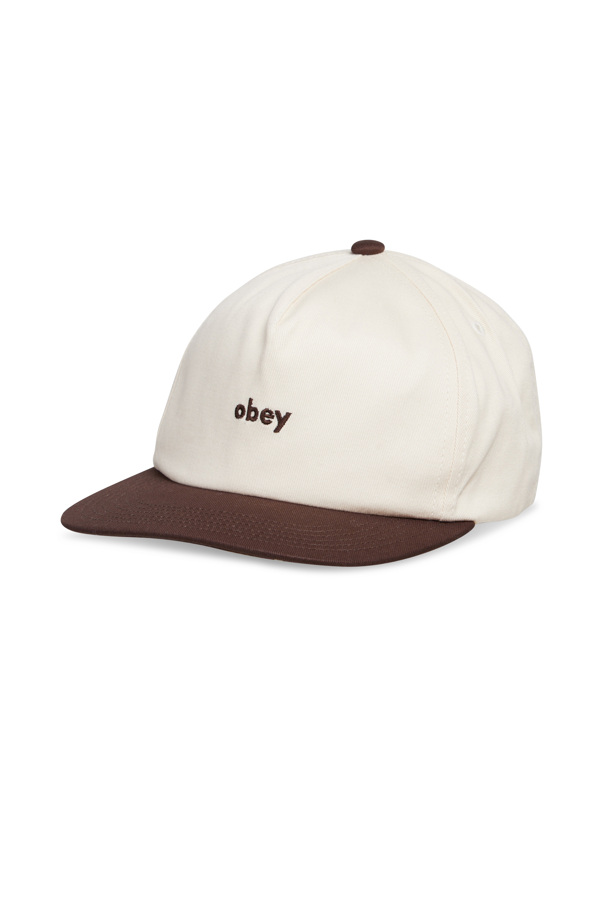 OBEY Casquette  CASQ 100490113 OBEY CASE 5 PAN Beige