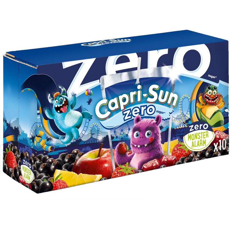 Capri-Sun Monster alarm zero 10-pack