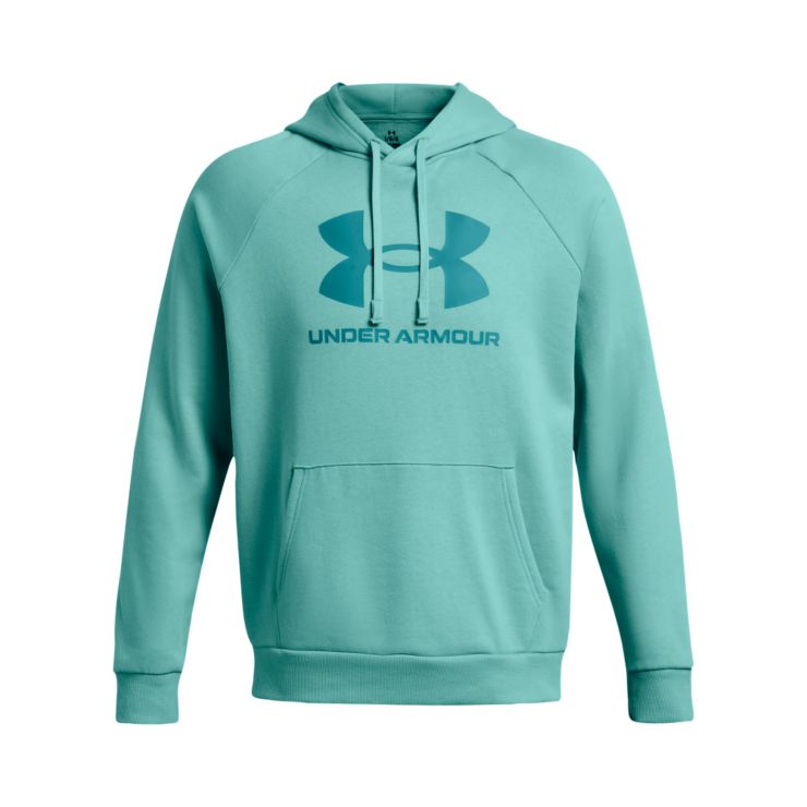 Under ArmourRival Fleece Logo Hoodie - türkis