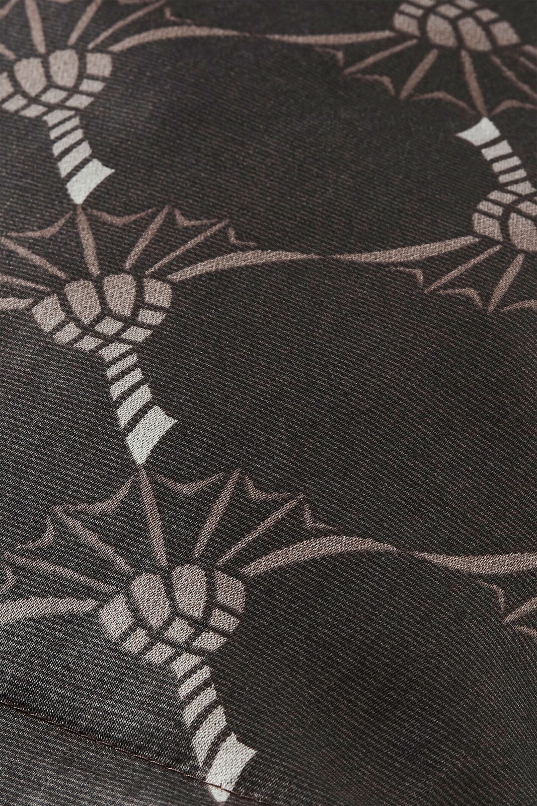 JOOP! Mako-Satin-Bettwäsche CORNFLOWER DOUBLE 135 x 200 cm schwarz