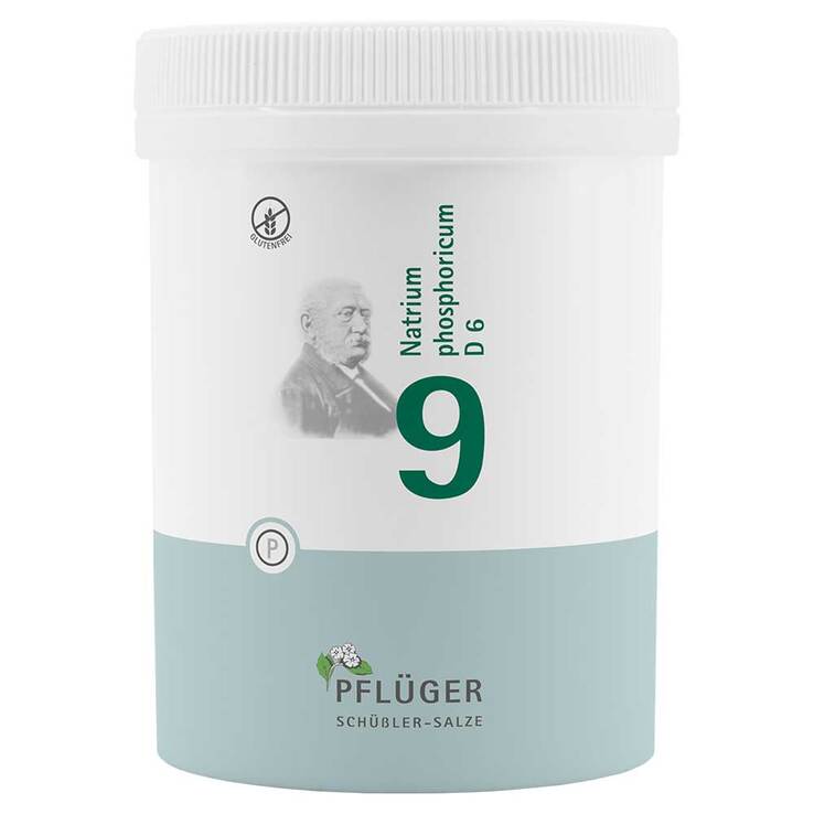 Biochemie Pflüger 9 Natrium phosphoricum D 6 Tabletten, 1000 St