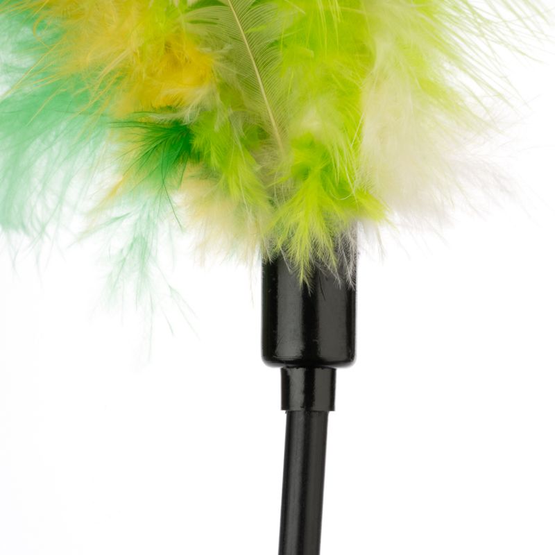 Plumeau TIAKI Limette pour chat