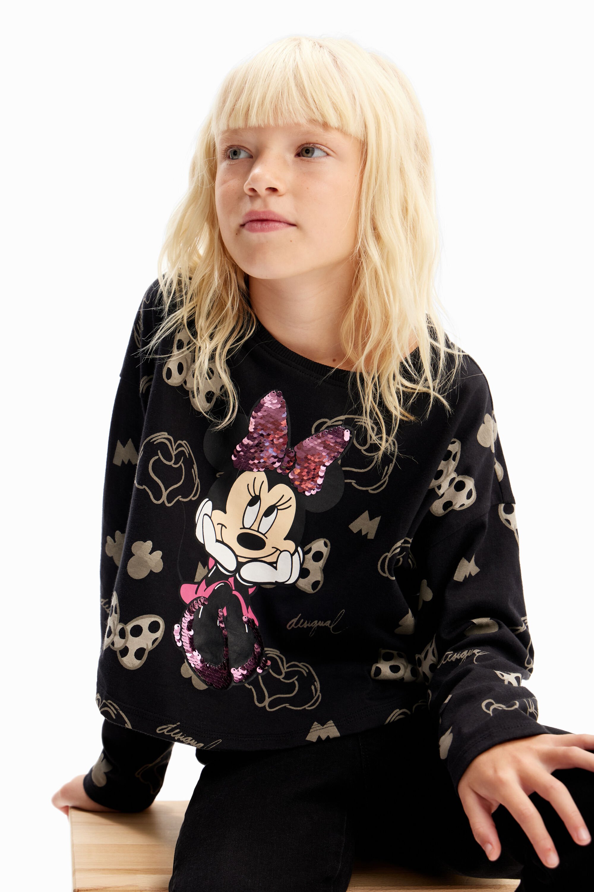 Camiseta Minnie Mouse lentejuelas