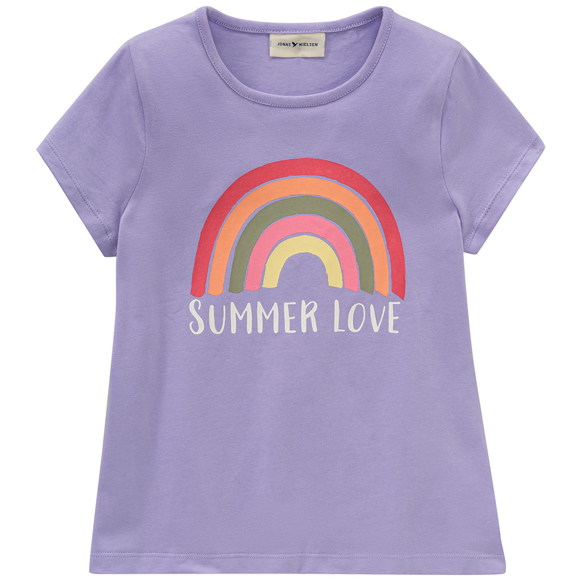 Jonas Nielsen Mädchen T-Shirt mit Print helllila