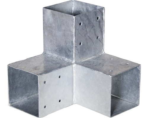 Konsta Type E-connectoren voor palen van 9 x 9 cm, thermisch verzinkt