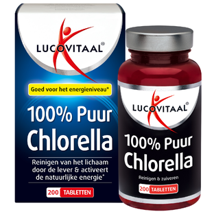 Lucovitaal Chlorella 100% Puur Tabletten 200TB
