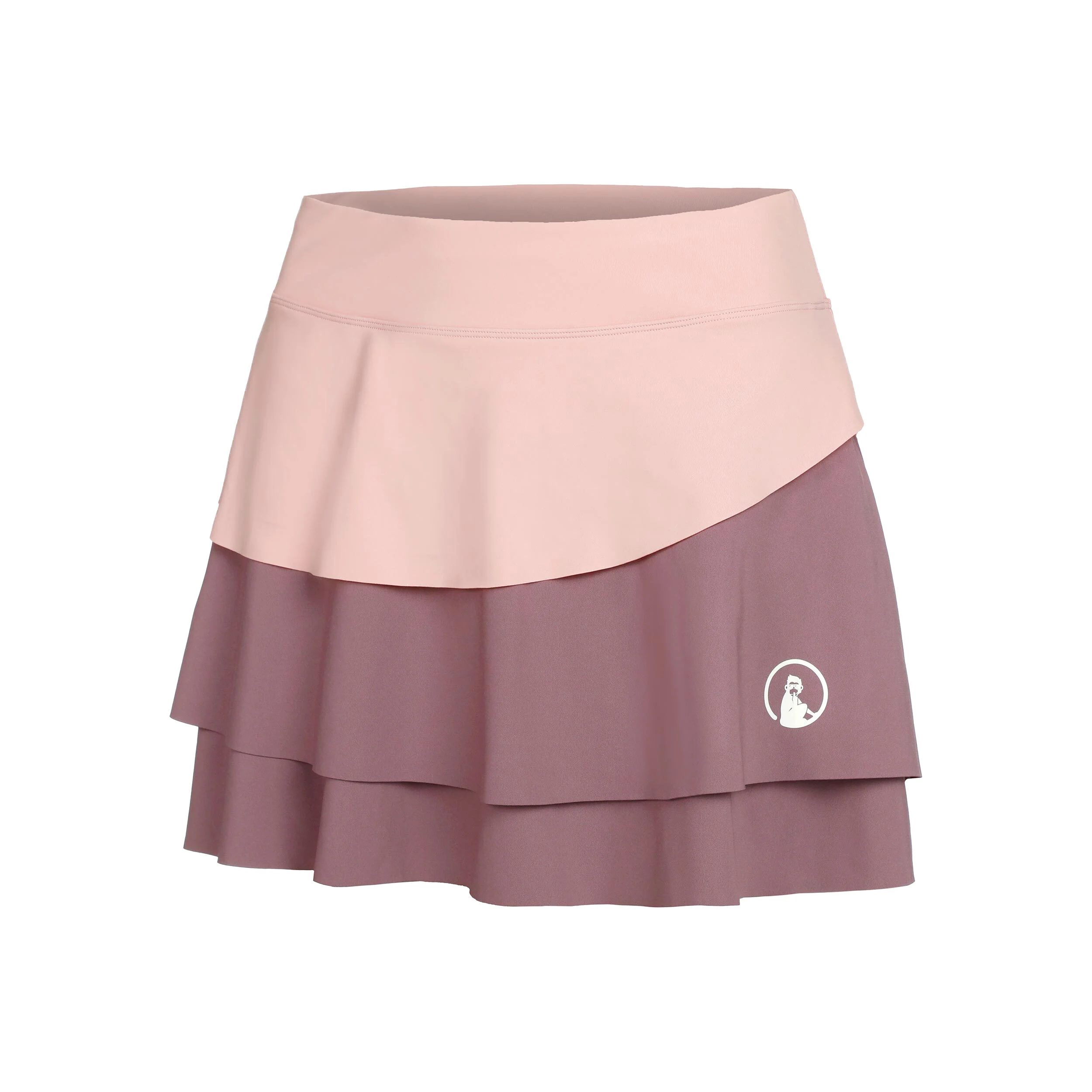 Quiet Please Flounce Jupe Femmes - Vieux Rose, Violet