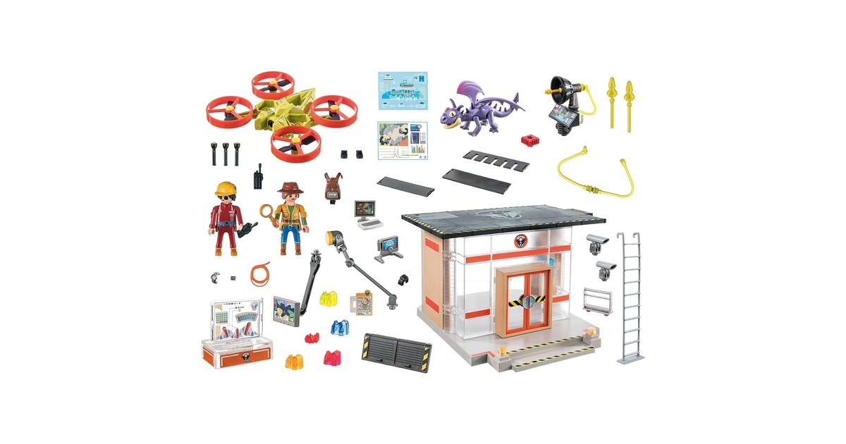 PLAYMOBILDragons: The Nine Realms - Icaris Lab Constructiespeelgoed  (71084)
