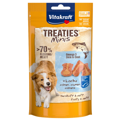 Vitakraft Treaties Minis Lachs & Omega 3 48g