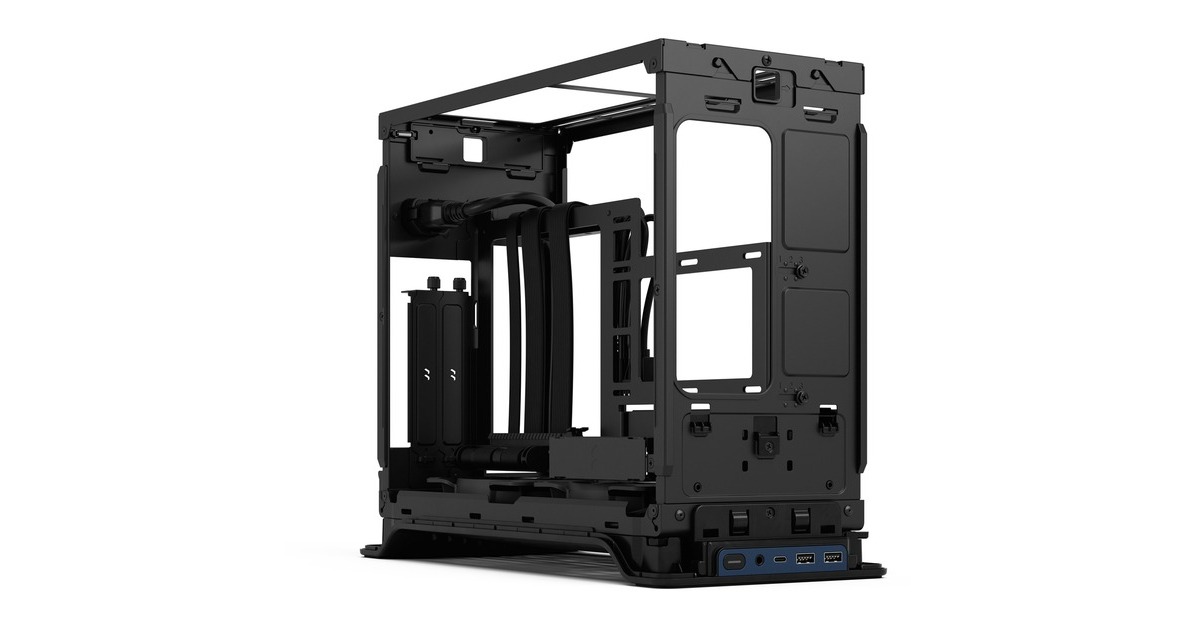 Fractal DesignEra 2 Midnight Blue mini tower behuizing  (Donkerblauw | 2x USB-A | 1x USB-C)