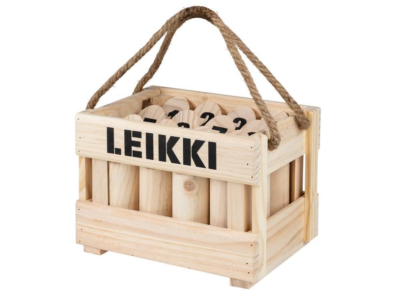 KOOR Wurfspiel LEIKKI (Mölkky) Outdoor-Wurfspiel