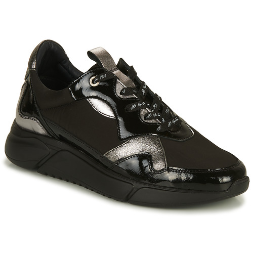 JB Martin - FADO - TOILE NOIR / CUIR NOIR