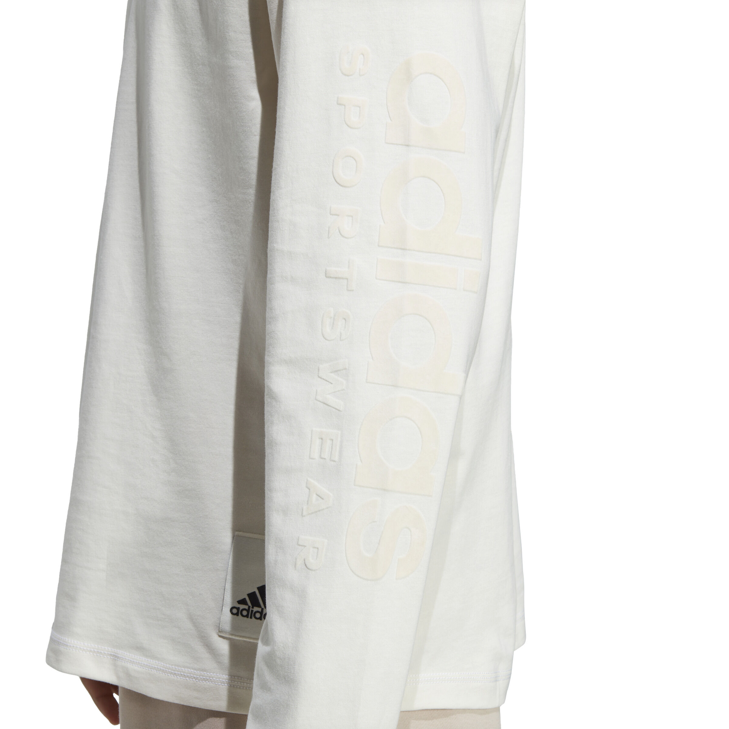 adidas Lounge Long-Sleeve Top Haut Manches Longues Hommes - Blanc