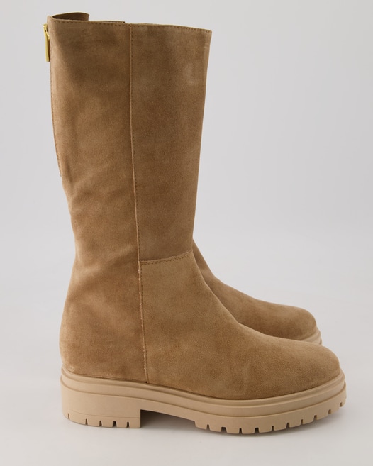 Terry Stiefelette Stiefel in Beige