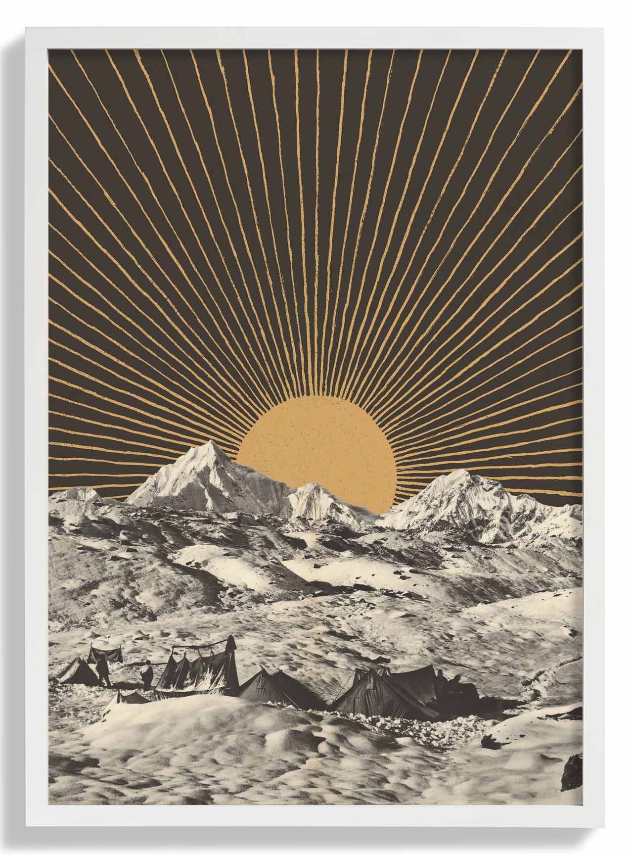 Berglandschaft n6 von Florent Bodart