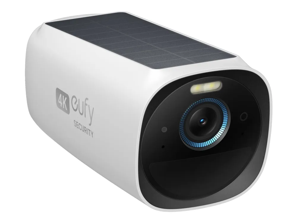 Eufy S330 eufyCam (eufyCam 3) - Netværksovervågningskamera - udendørs - vejrbestandig - farve (Dag/nat) - 8 MP - 3840 x 2160 - 4K - audio - trådløs - WiFi