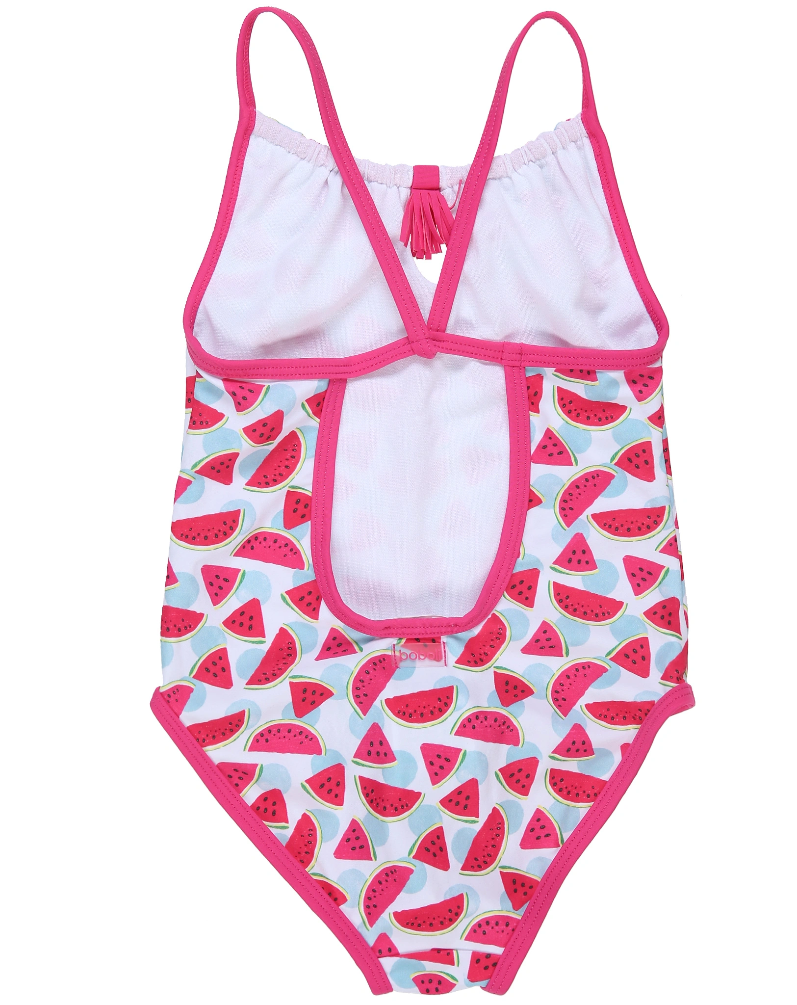Badeanzug MELONES AOP in pink