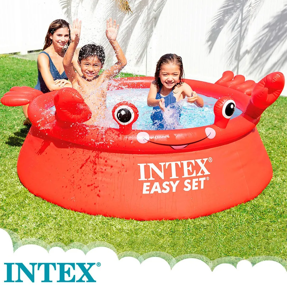 Intex Easy Set Crab Ø183x51cm Runder aufblasbarer Pool