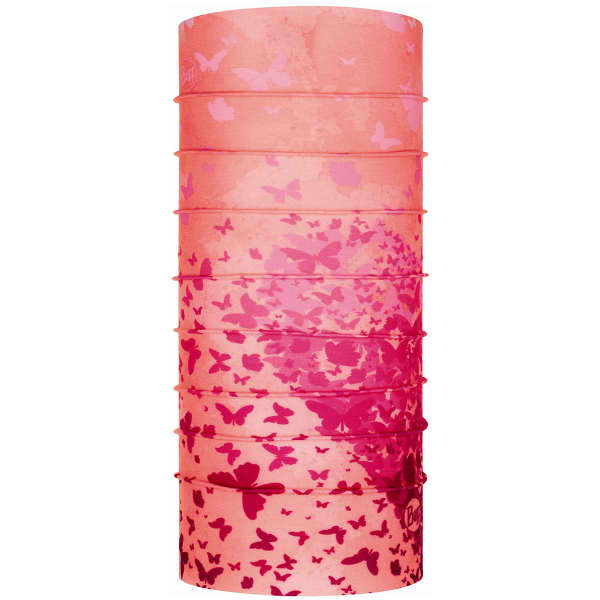 Bandeau cache cou randonnée BUFF ORIGINAL CHILD BUTTERFLY PINK
