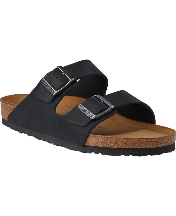 Birkenstock Arizona NU Oiled SFB Sort