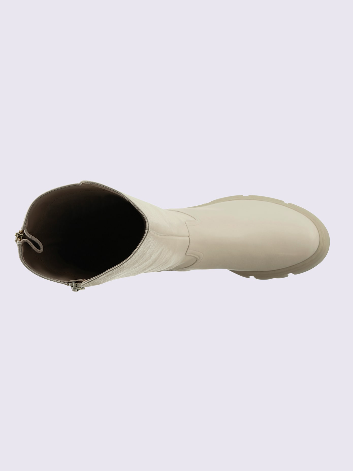Bottes en cuir nappa d'agneau et de mouton ou cuir nappa de veau