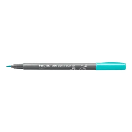 STAEDTLER® pigment brush pen 371 - türkis