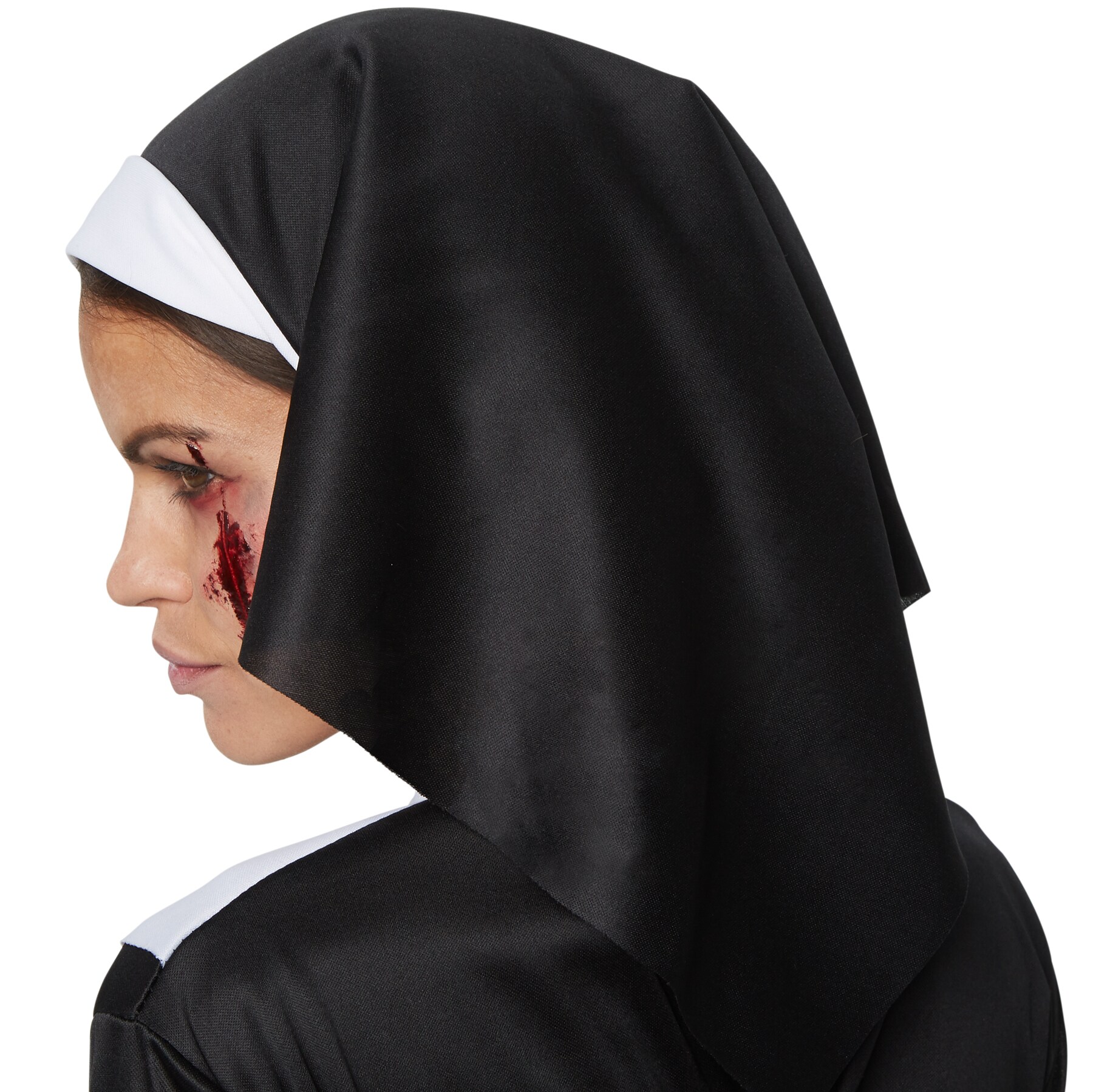 tectake® Frauenkostüm Gruselige Nonne