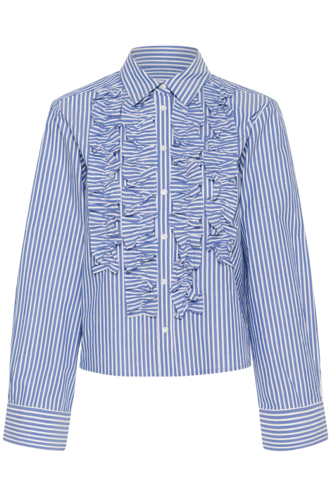 Part Two blauwe dames blouse