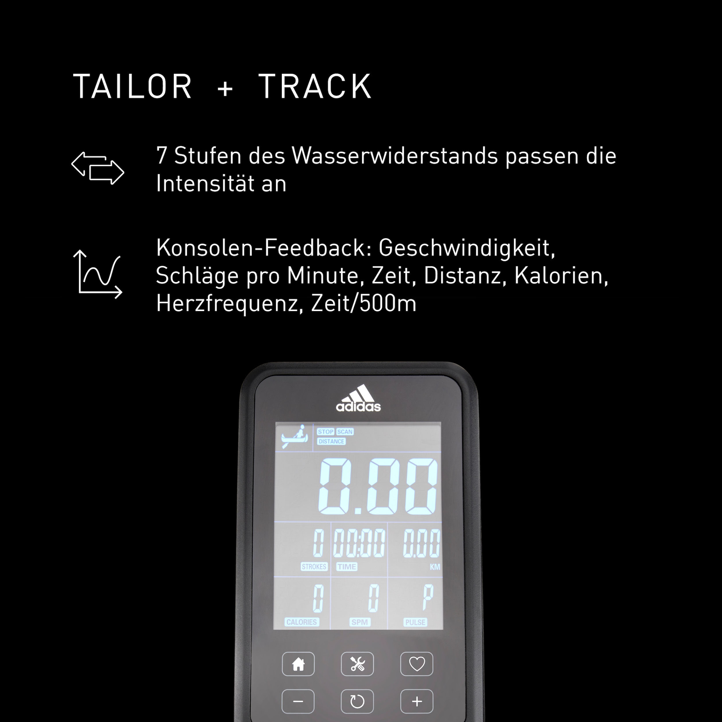 adidas Performance Rudergerät »Wasserrudergerät 