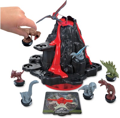 EPOCH Games Jurassic World Shaky Volcano Spill