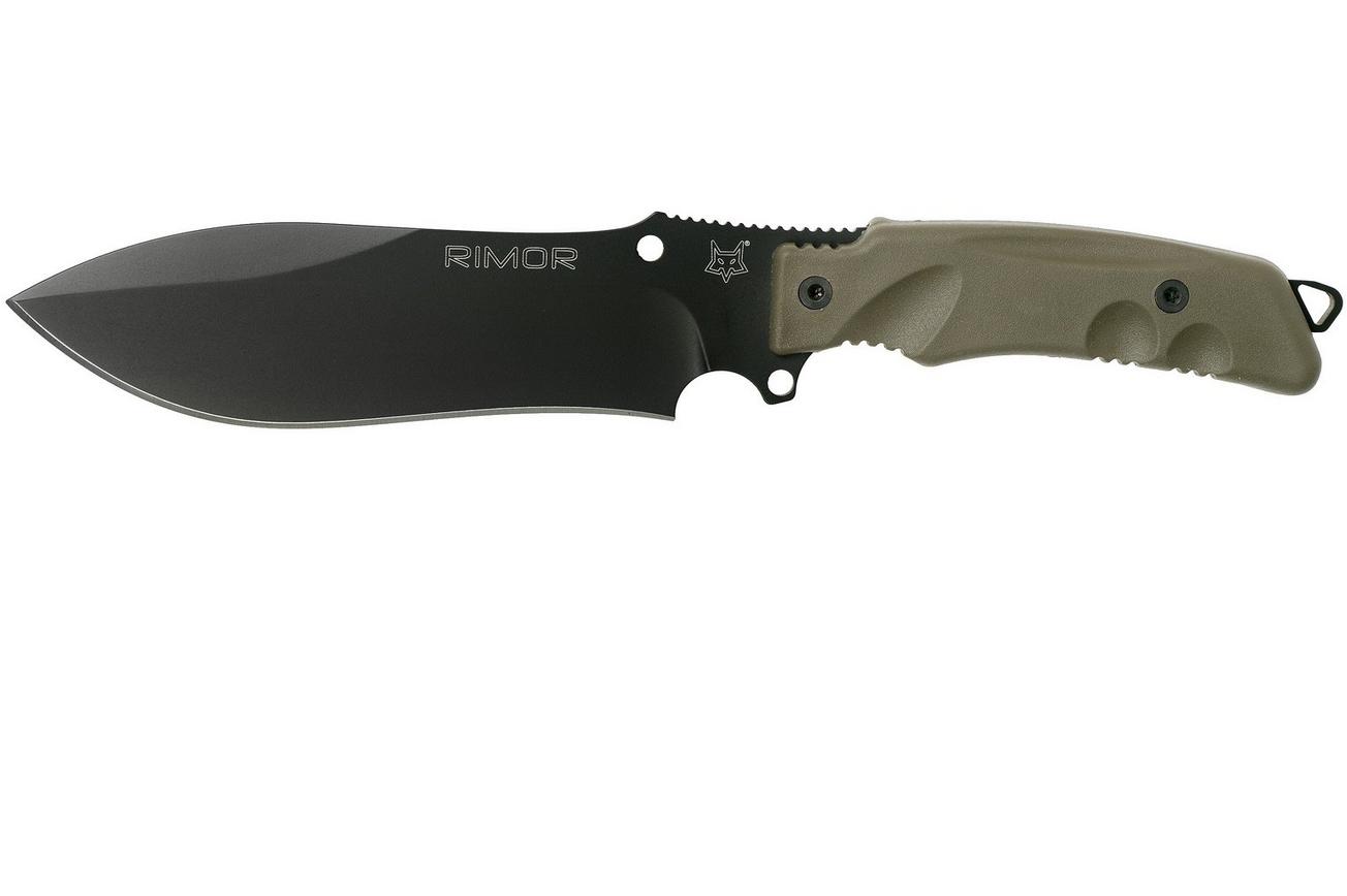 Fox Rimor Bushcraft FX-9CM07OD Black outdoormes