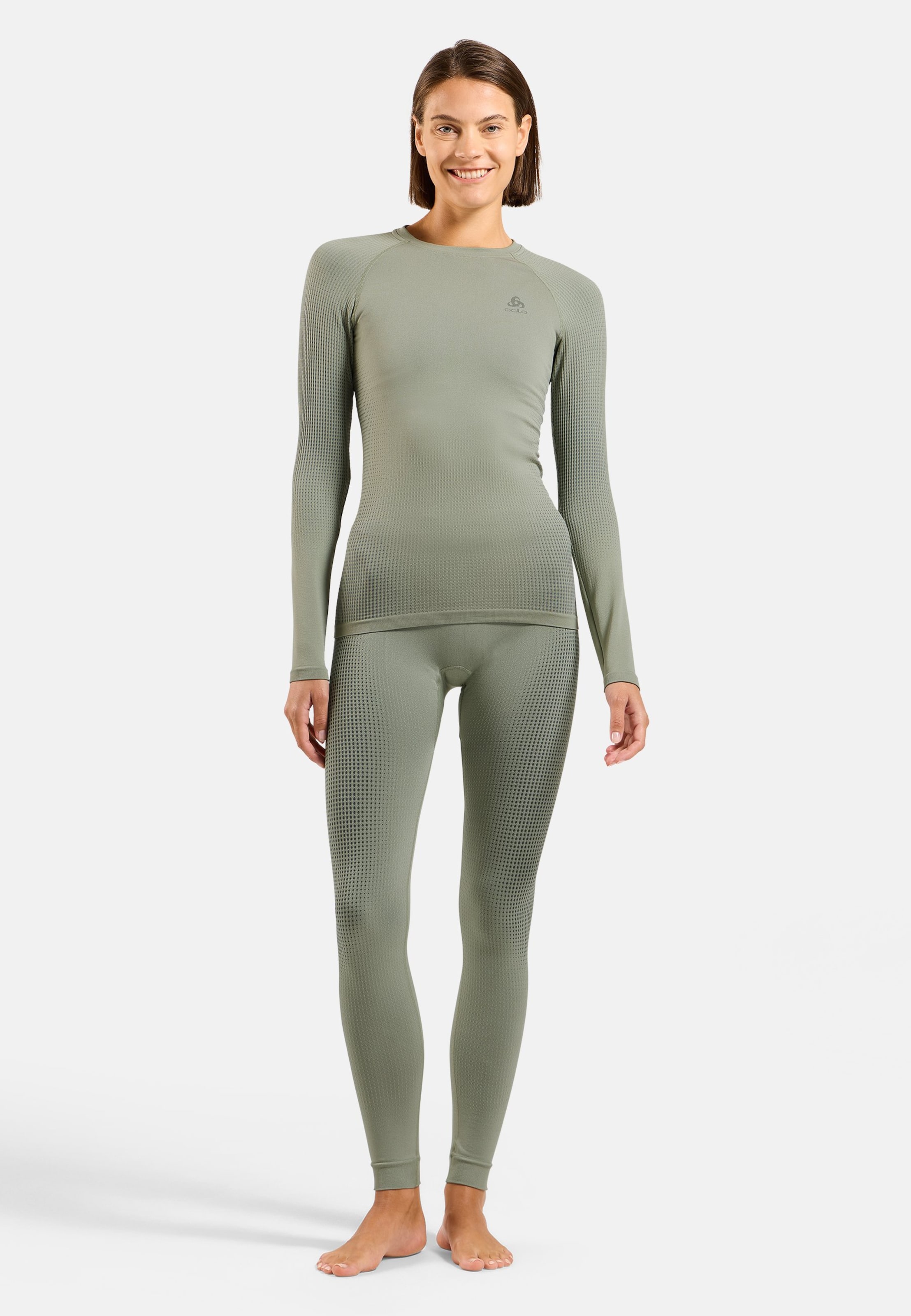 Performance Warm Base Layer Tights in shadow