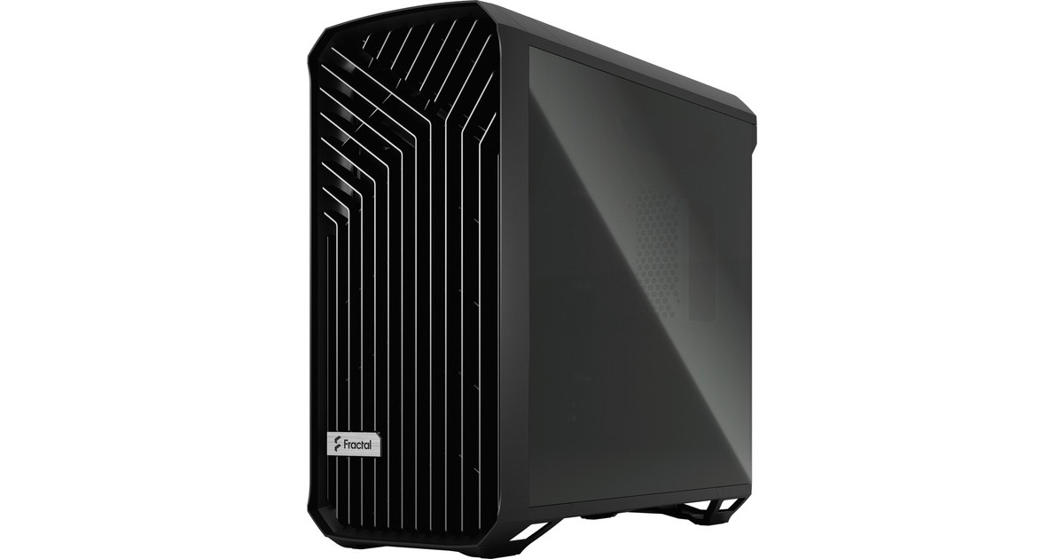Fractal DesignTorrent Black TG Light Tint midi tower behuizing  (Zwart | 2x USB-A | 1x USB-C | Tempered Glass)