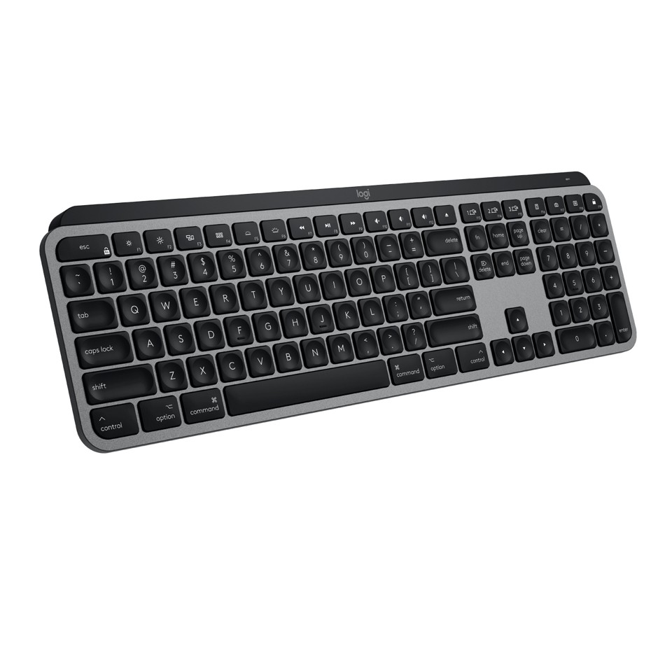 Logitech - MX Keys til Mac Space Grey Nordic
