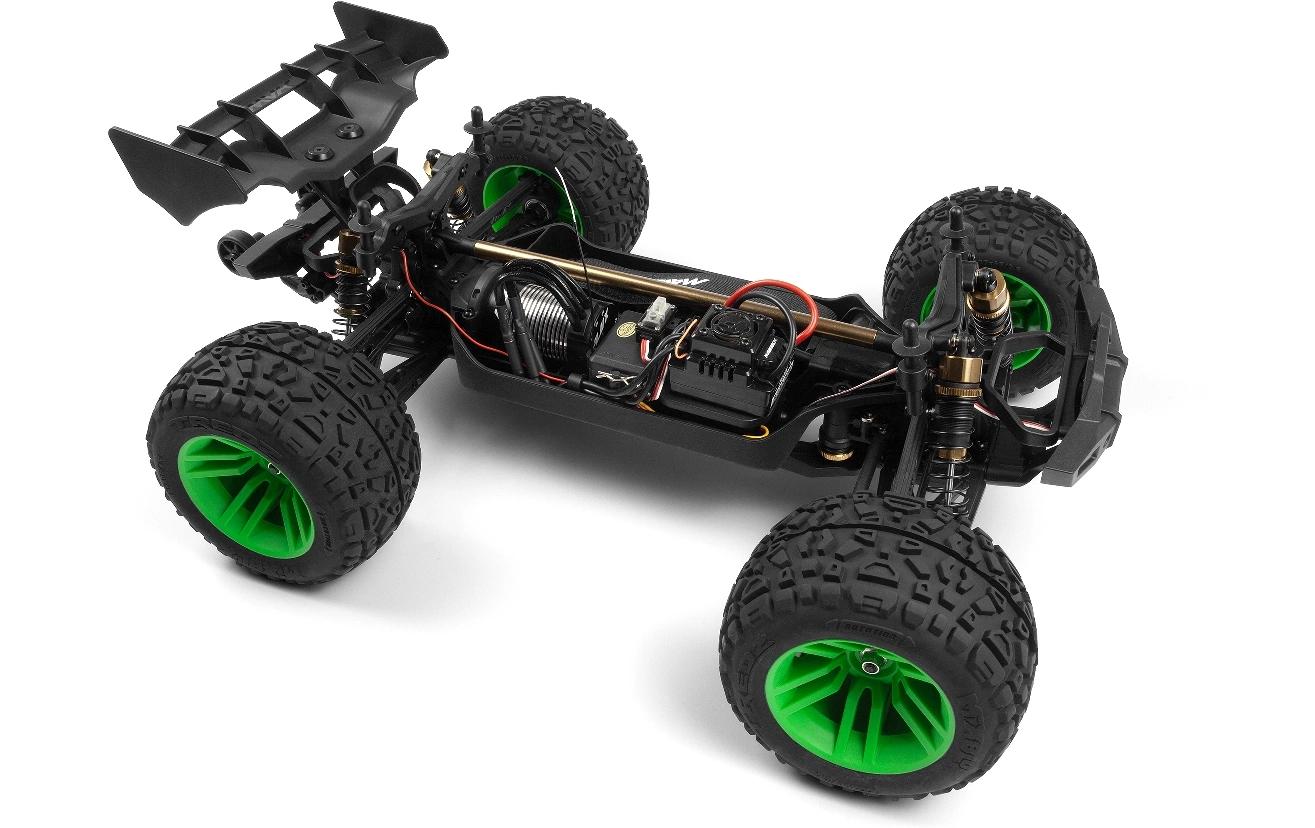 Stadium Truck Quantum2 XT Flux Grün , 1:10<br>Off-Road RC Modell mit Brushless Allradantrieb