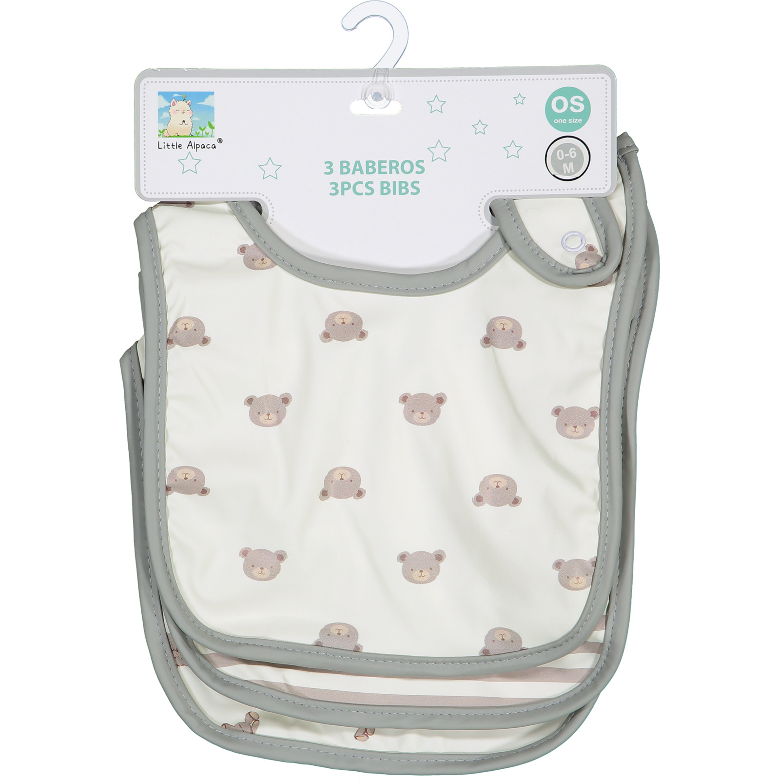 Baby-Lätzchen, 3 Stück