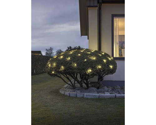 Micro LED lichtnet Konstsmide 1,50 m 120 LED's warm witte lichtkleur incl. dimmer
